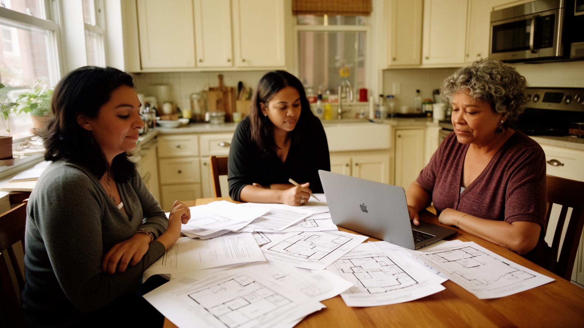 Women investors collaborating